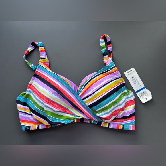 NWT Anne Cole Bikini Top 32DD or 34 D - Picture 1 of 6